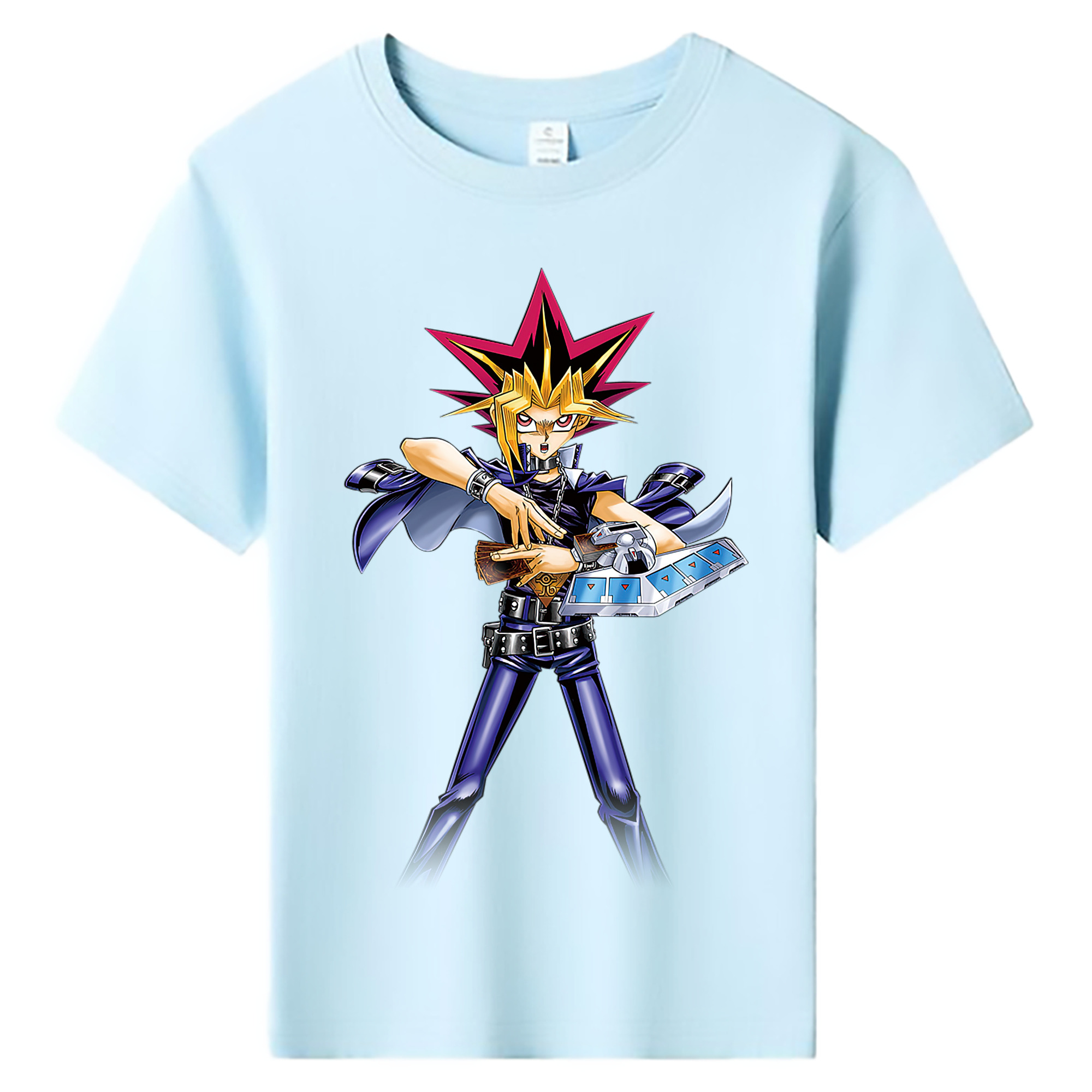 （画像用） 遊☆戯☆王 Yu-Gi-Oh! 綿100％キッズTシャツ（フロントプリント）